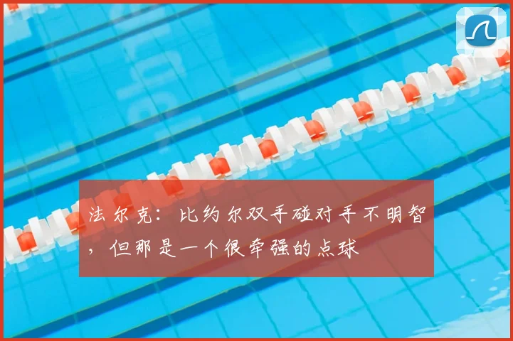 法尔克：比约尔双手碰对手不明智，但那是一个很牵强的点球